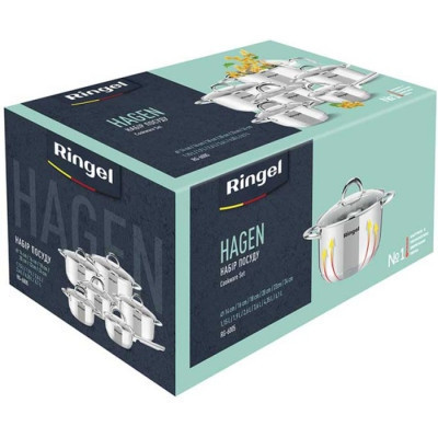 Набір посуду Ringel Hagen 12 предметів (RG-6005) Вінниця - фото 11