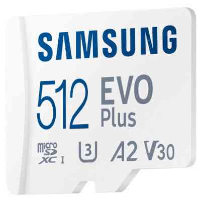 Карта памяти Samsung 512GB microSDXC calss 10 UHS-I V30 EVO (MB-MC512KA/EU) Винница