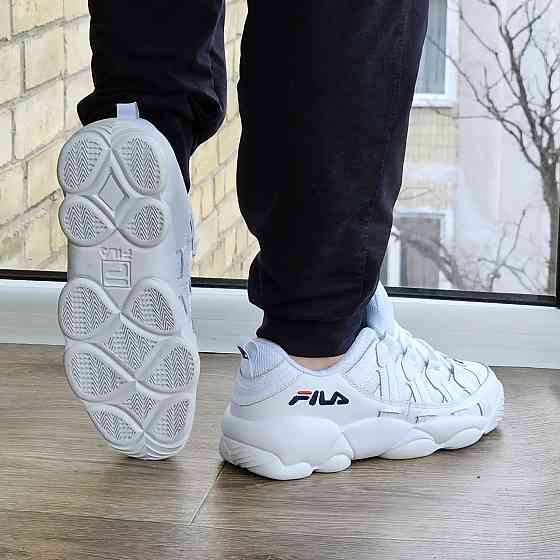 Кроссовки Женские FILA  Белые Кожаные Фила (размеры: 36,37,38,39,40) Видео Обзор Днепр