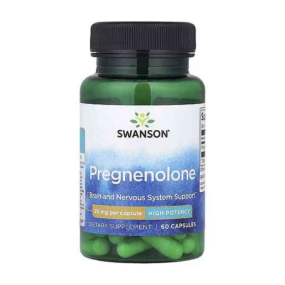 Прегненолон Swanson Pregnenolone High Potency 25 mg - 60 caps Луцк