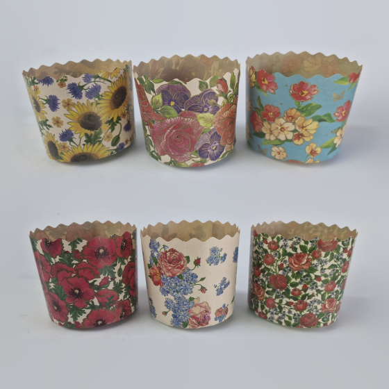 Форми для Пасок 250 гр d90 h85 Квіти 50 шт/пач. Харків