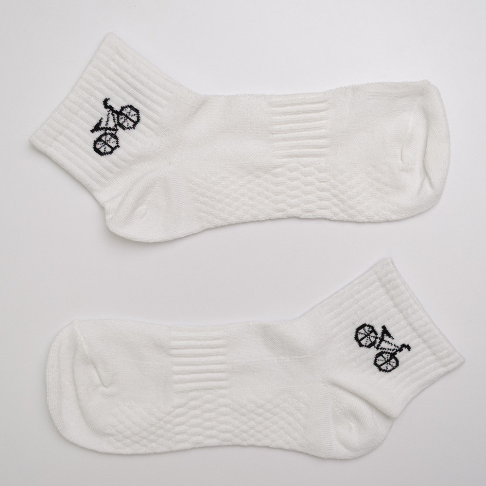 Набор носков мужских хлопковых 10 пар Youstar 054 Низкие 41-47 Белый Сумы - изображение 7