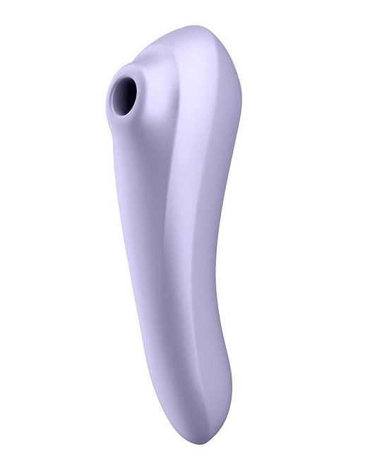 Смарт-вібратор та вакуумний стимулятор 2в1 Satisfyer Dual Pleasure Mauve Sex Aura Київ - фото 4