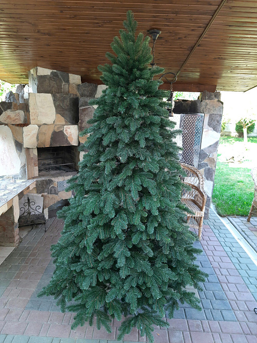 Елка литая искусственная новогодняя «Ковалевская» зеленая 1.5 / 1.8 / 2.1 / 2.3 / 2.5 / 3 м 3 Киев - изображение 2