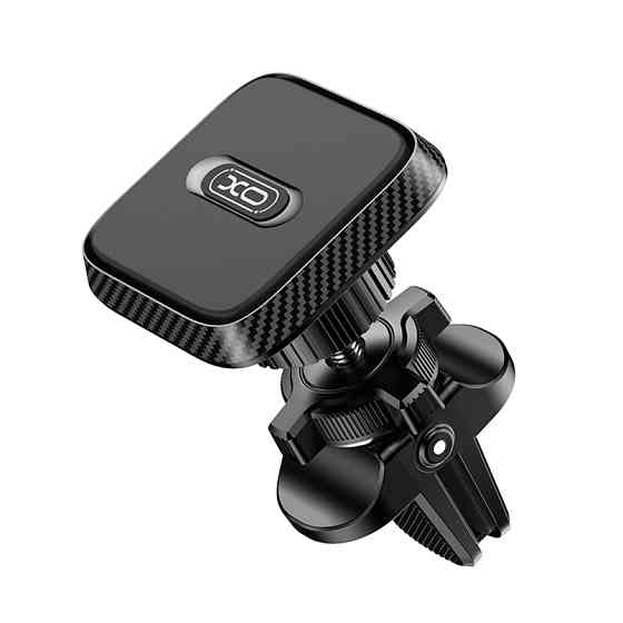 Тримач телефону автомобільний XO C123 Air Outlet Square Magnetic Bracket чорний Львів