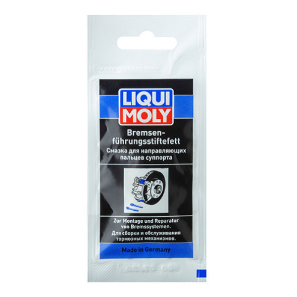 LIQUI MOLY Мастило для напрямних штифтів гальмівних механізмів Bremsenfuhrungsstiftefett 0,005 Коломия - фото 1