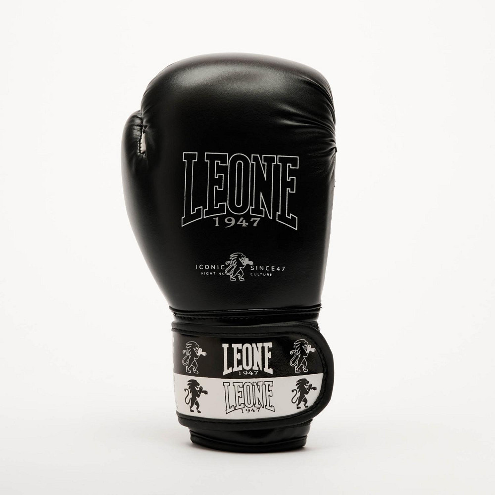 Дитячі боксерські рукавички Leone Iconic Black 6 ун. Кам'янське - фото 2