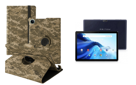 Чехол Spinner360 для планшета Pritom Tronpad M10, цвет Xaki Киев