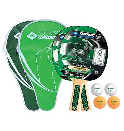 Набор для настольного тенниса Donic Champs 400 Cover Set (788498) Вишнёвое