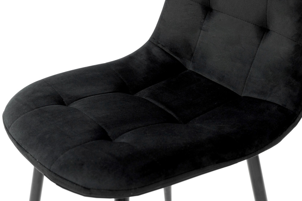 Стілець Квест, чорний / велюр чорний Киев - изображение 5