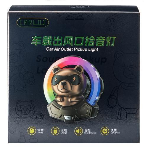 Ароматизатор Bear з RGB підсвіткою та датчиком звуку Харків - фото 6