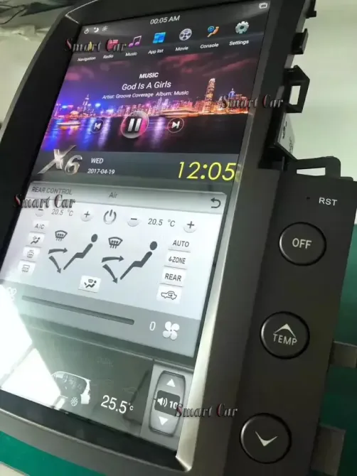 Магнітола головний пристрій Lexus Lx 570 Tesla style Тесла стиль Тернопіль - фото 4