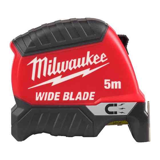 Рулетка магнітна WIDE BLADE MAGNETIC MILWAUKEE (Gen2), (полотно 35мм), 5м Одесса