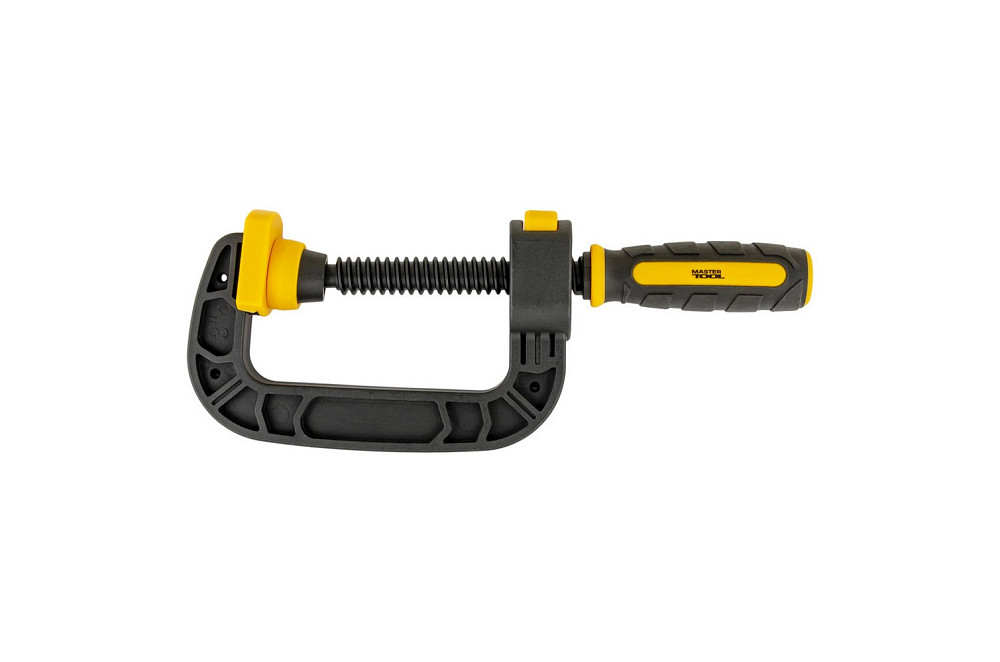 Струбцина столярна MASTERTOOL G-Type нейлонова 75 мм 1000 Н 07-0102 Коломыя - изображение 3