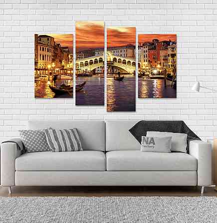 Модульная картина Венеция Art-70_4 Киев