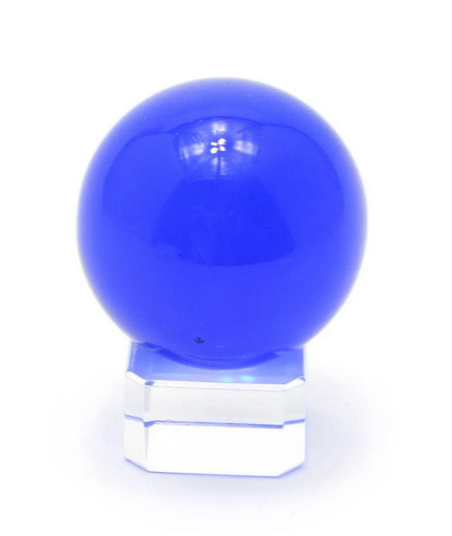 Фигурка Шар синий хрустальный Киев - изображение 1