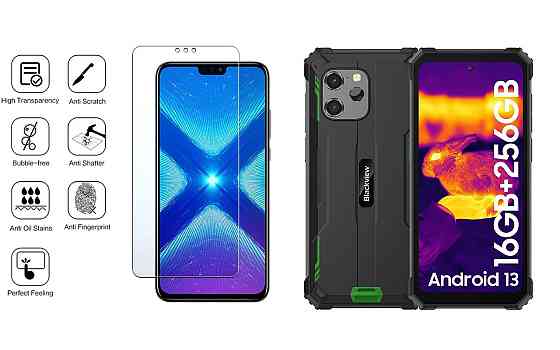 Защитное стекло NeoGlass для Blackview BV8900, BV8900 Pro – ультрапрозрачное и устойчивое Киев