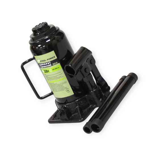 Домкрат гідравлічний 10 т, 200-385 мм (коробка) Steel Power Мукачево