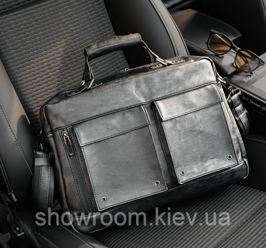 Чоловіча ділова сумка на плече Prestige (4049) Київ - фото 1