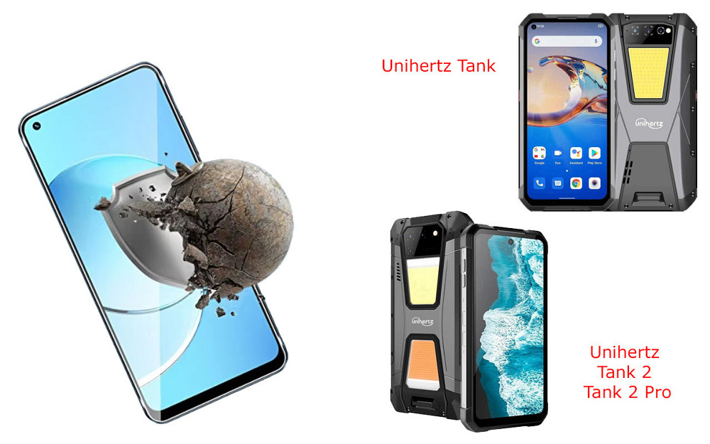 Защитное стекло DefenzoGlass для Unihertz Tank, Tank 2, Tank 2 Pro – двойная прочность Киев - изображение 2