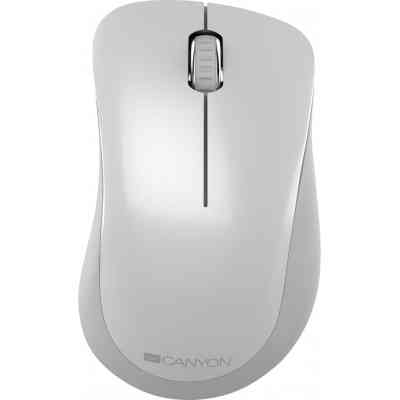 Мишка Canyon MW-11 Wireless Pixart White Grey (CNE-CMSW11PW) Вінниця