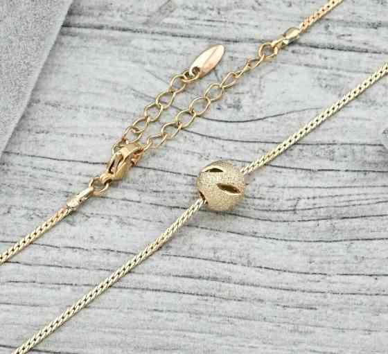 Колье Xuping 36277, позолота 18К, длина 40+5см, ширина 1мм Киев