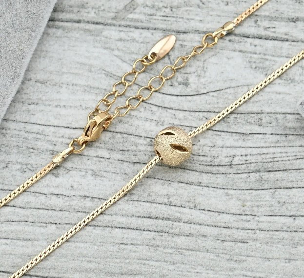 Колье Xuping 36277, позолота 18К, длина 40+5см, ширина 1мм Киев - изображение 1