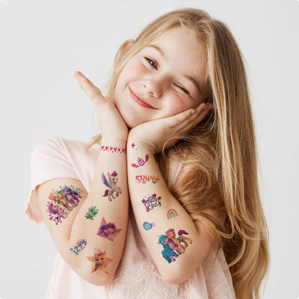 Набор детских временных татуировок 