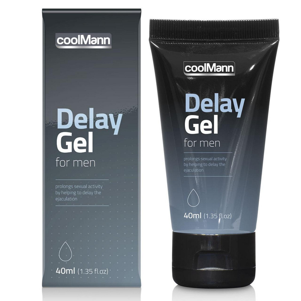 Пролонгатор - CoolMann Delay Gel, 40 мл Sex Aura Київ - фото 1
