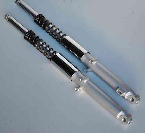 Перья вилки Delta (гидравлические, шток Ø25mm) (наружная пружина) Мукачево