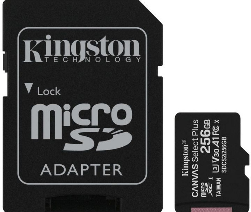 Карта пам'яті Kingston microSDXC 256GB Canvas Select Plus Class 10 Київ - фото 2