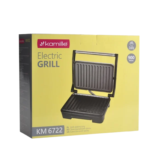 Електричний гриль 900W 6722 KAMILLE Житомир - фото 6