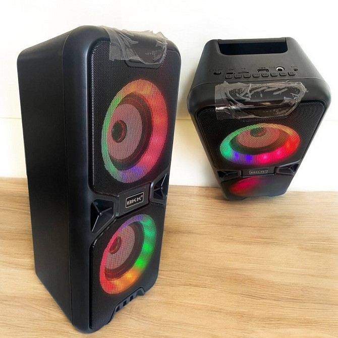 Портативная колонка BKK B8 с Bluetooth и входом для микрофона, мощный звук и компактный дизайн Киев - изображение 5