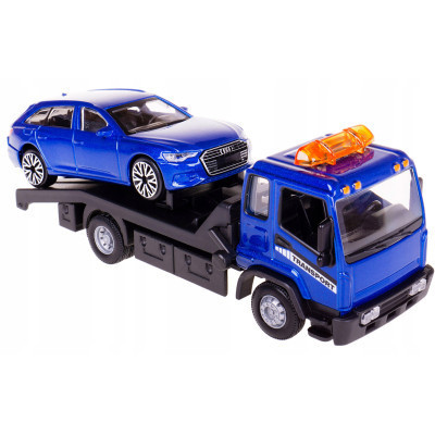 Спецтехніка Bburago Евакуатор з автомоделлю Audi A6 Avant (18-31418) Вінниця - фото 2