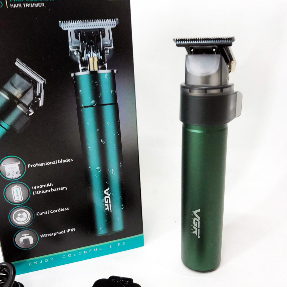 Аккумуляторный универсальный триммер для стрижки VGR, Беспроводной триммер для стрижки волос TF-60 Львов - изображение 11