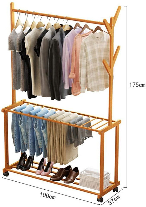 Стійка вішалка для одягу "Шумата 100" каррі Миколаїв - фото 2