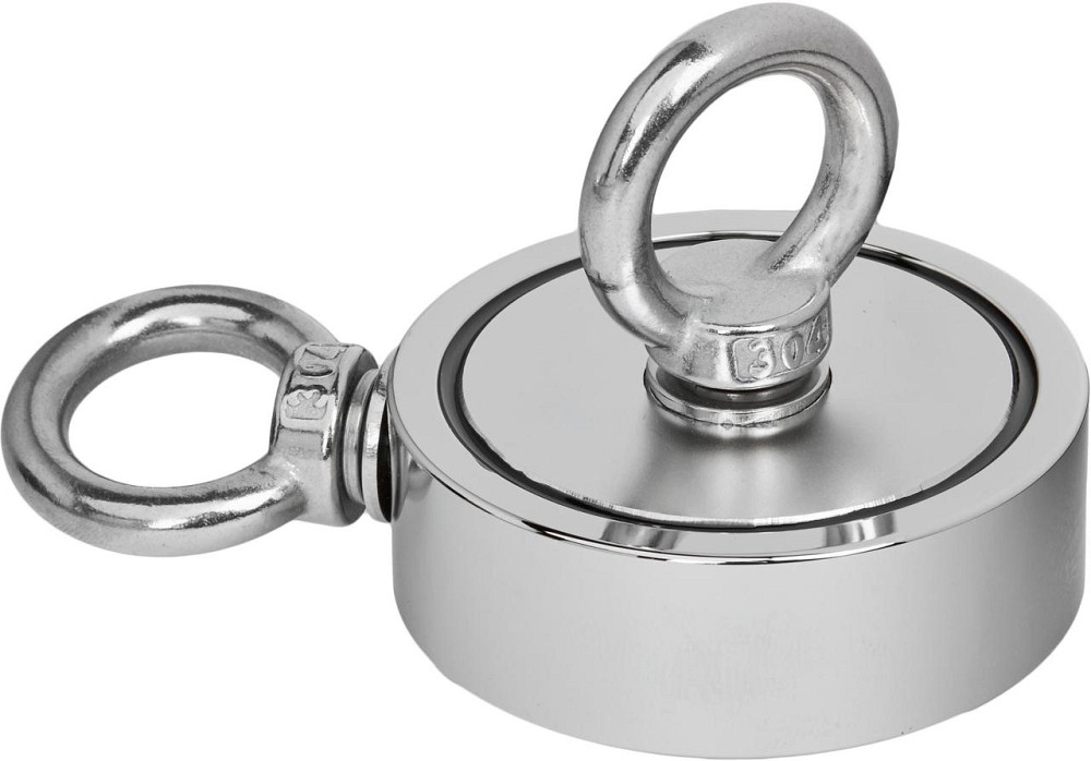 Професійний неодимовий магніт на 140 кг + шнур 20 м Kraft&Dele (KD10415) Нововолинськ - фото 5