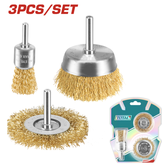 Набір щіток крацовок TOTAL TAC310031 (7090265) Київ