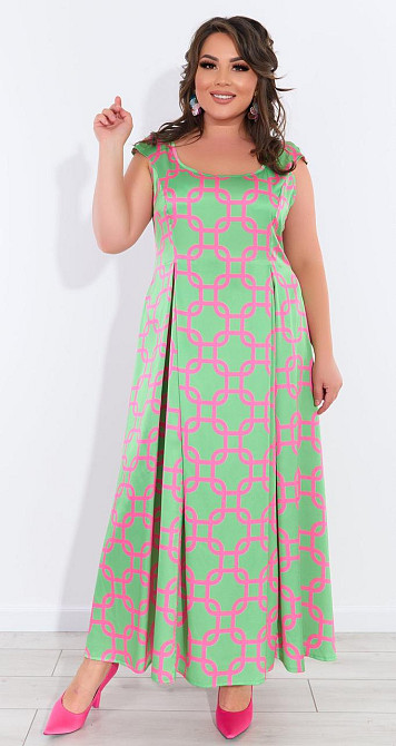 Шовкове плаття та кардиган Київ - фото 7