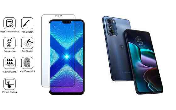 Защитное стекло NeoGlass для Motorola Edge 30, 30 Pro – ультрапрозрачное и устойчивое Киев