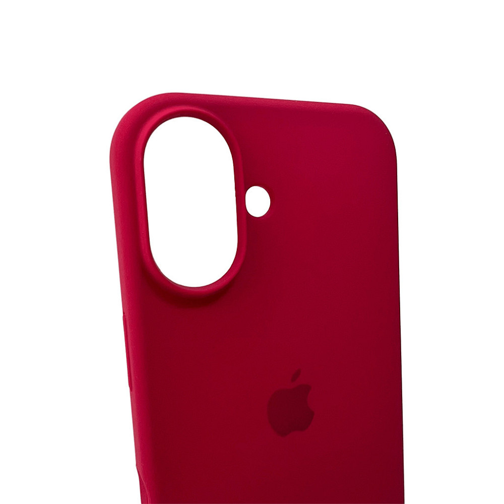 Чохол Silicone для Apple iPhone 16, марун Київ - фото 1