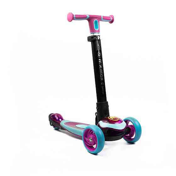 Самокат детский трехколесный складной iTrike MAXI JR 3-060-24-P самокат для детей Розовый Каменец-Подольский