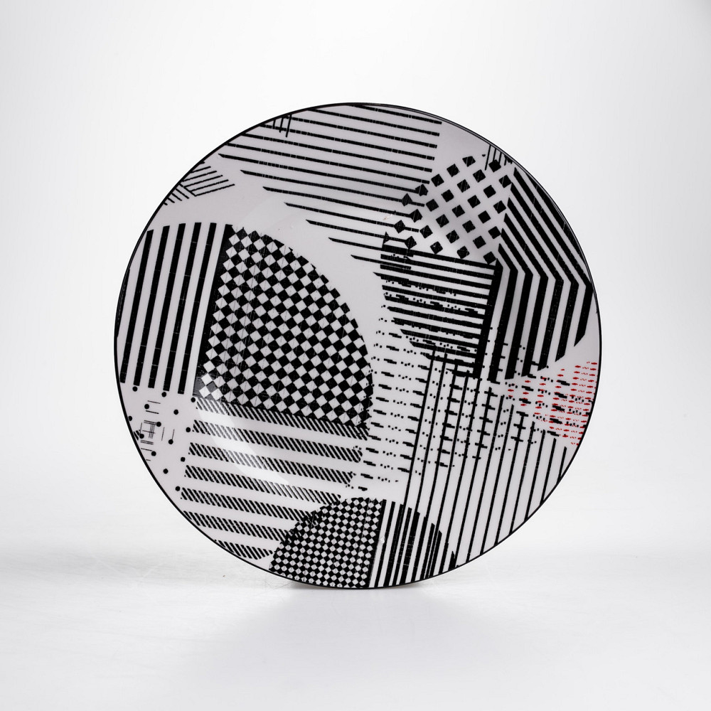 Столовий сервіз на 6 персон 18 предметів набір порцелянових тарілок HP-HK-A3 Коломия - фото 5