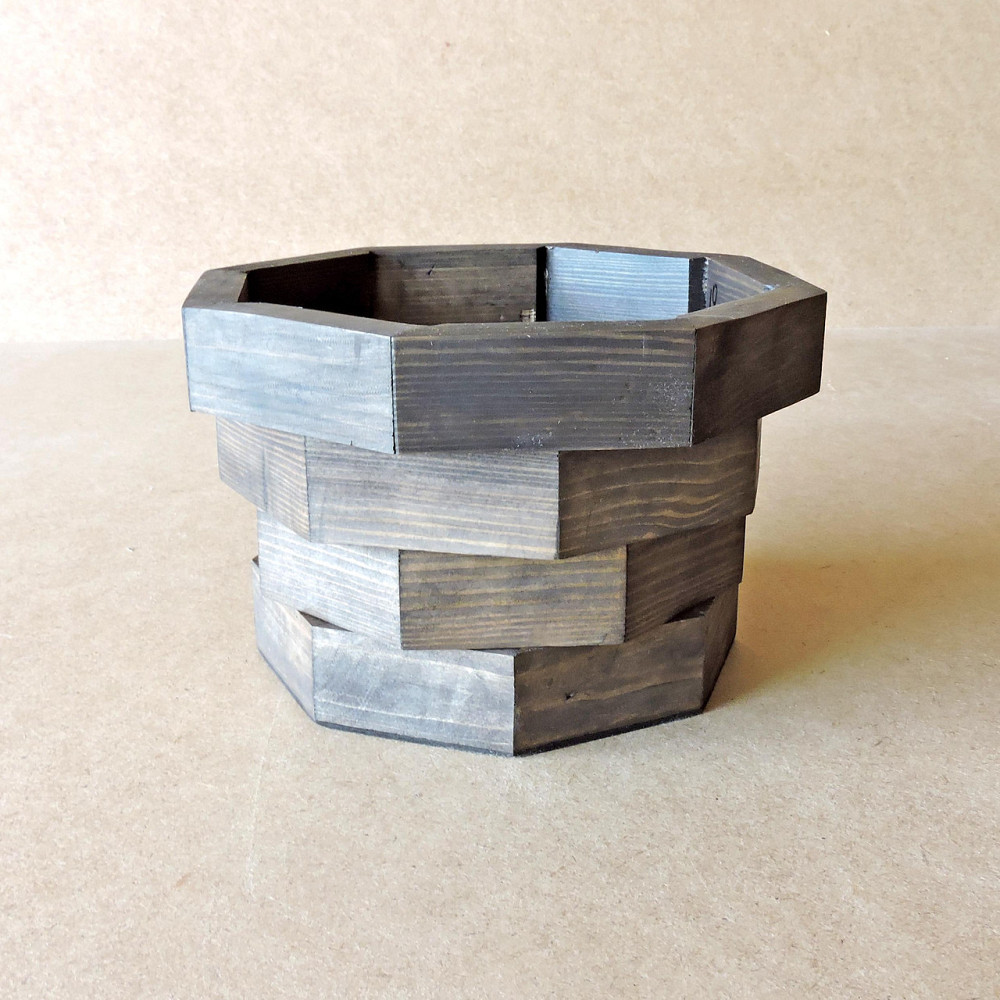 Кашпо "Клевер" мокко Миколаїв - фото 3