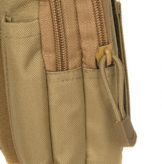 Тактическая сумка на пояс 18х13х3 см,A50,Песок/Поясной подсумок(аптечка) c креплением Molly SBR Киев - изображение 8