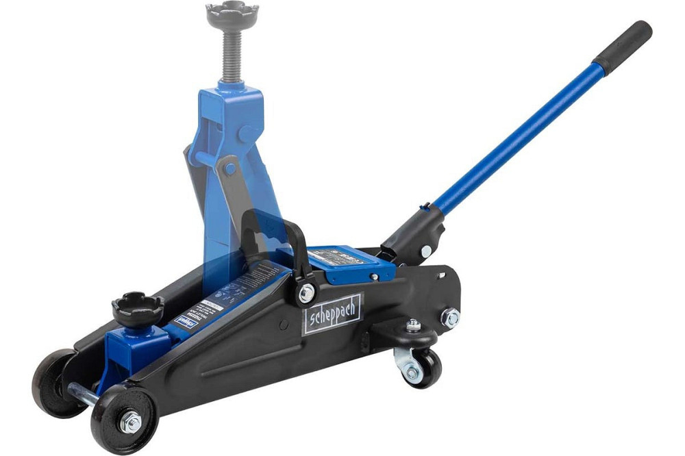 Домкрат подкатной гидравлический 2т h min 125мм, h max 380мм Scheppach SCH-TH22254 Одесса - изображение 1