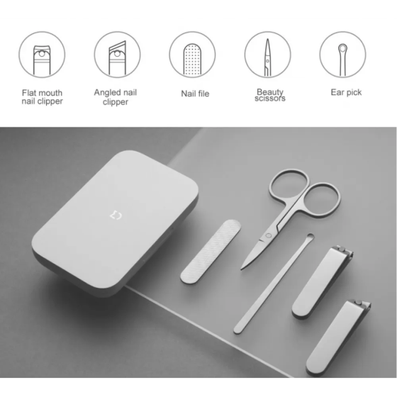 Манікюрний набір Xiaomi Mijia 5 в 1 з футляром MJZJD002QW Одеса