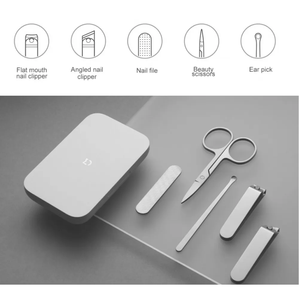 Манікюрний набір Xiaomi Mijia 5 в 1 з футляром MJZJD002QW Одеса - фото 2