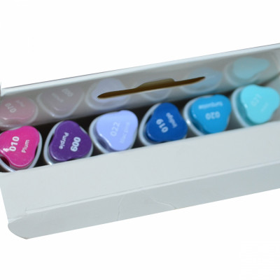 Художній маркер Santi набір двосторонніх sketch Seascape 6 шт (390567) Вінниця - фото 2