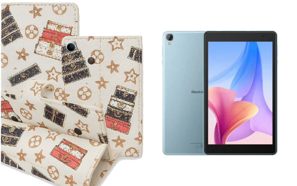 Книжка-трансформер для планшета Blackview Tab 10, 10 Pro, колір Black Lyi White Київ - фото 1